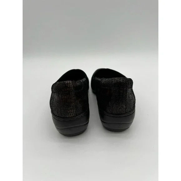 New Cobb Hill by New Balance Brown and Black Slip on Clogs Comfort Flats 7N - Picture 10 of 11